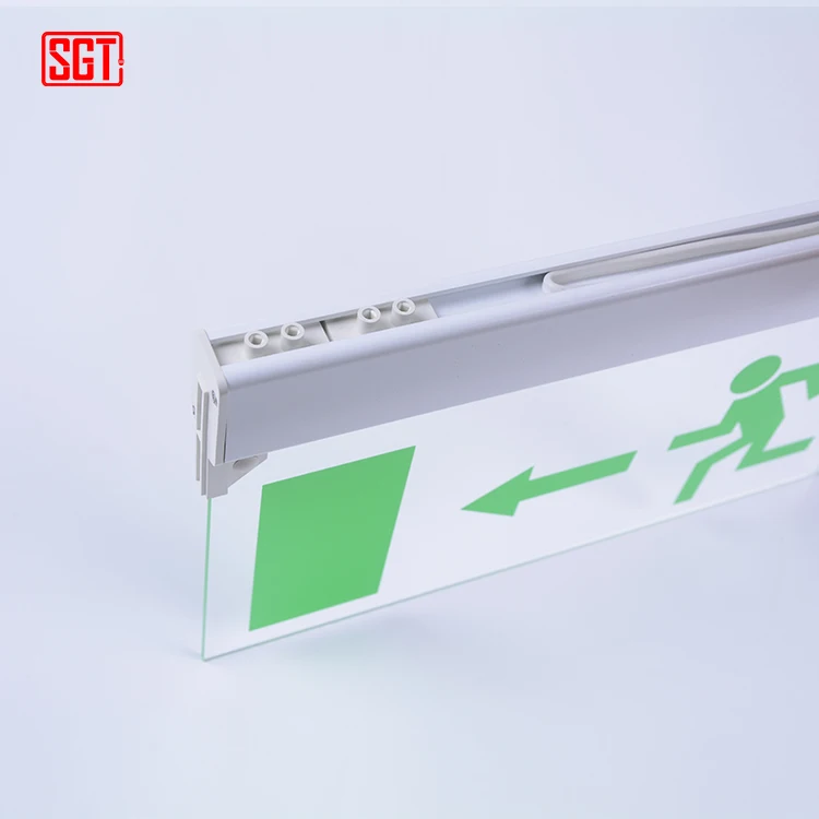 China cheap price battery backup operated led emergency exit sign