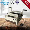 Plastic Comb Doule Wire Ring Spiral Binding Binder Machine
