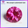 3# Uncut Ruby Round Red Corundum Rough For Cutting Ruby Gemstones