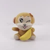 Competitive Price Pp Cotton Realistic Modeling Stuffed Baby Plush Toy Monkey With Banana
