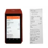 Restaurant Food Ordering Portable Smart Android Handheld Pos Terminal device With Thermal Printer