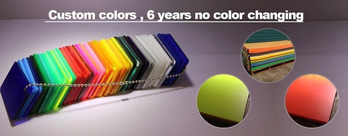 colored acrylic sheet
