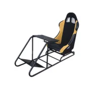 

FOLDING GAME ADJUSTABLE RACING SEAT COCKPIT CHAIR RACING SIMULATOR SEAT JBR1012A