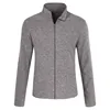 Heather Microfleece Full-Zip Jacket Lightweight Polyester Jacket