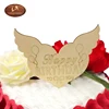 wholesale wing shaped wood cake topper for birthday party