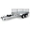 8 x 5 Galvanized Fully Welded Heavy Duty Tandem Box Trailer For Sale