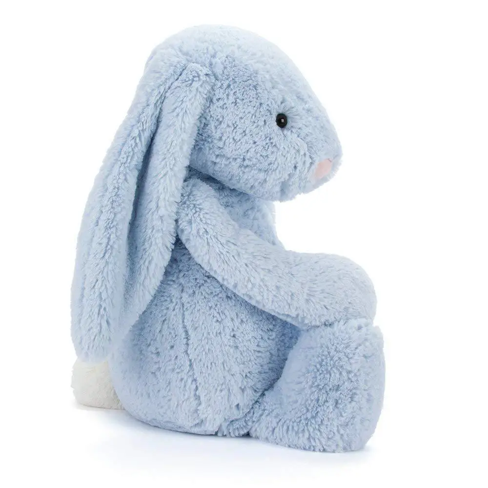 blue easter bunny stuffed animal