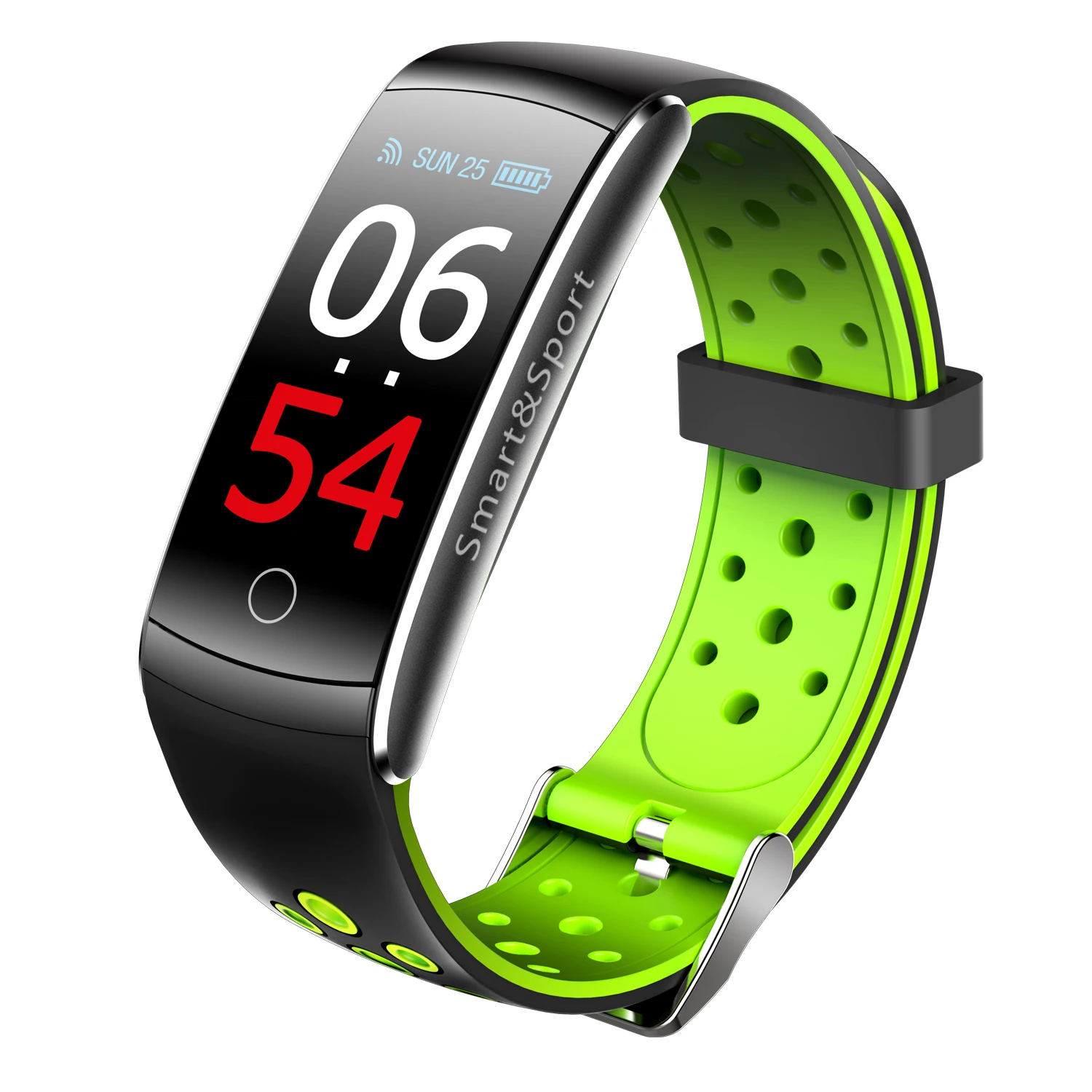 

High quality Q8S Wearable devices watch Q8 IP68 Waterproof Smart band Heart Rate Monitor blood pressure Q8 plus smart watch, Green;red;black