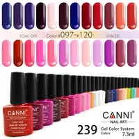 

2020 Newest Nail Art Enamel Nail Gel Polish UV Gel CANNI OEM Creat Your Brand private logo 240 Colors Gel Lacquer Nails Varnish