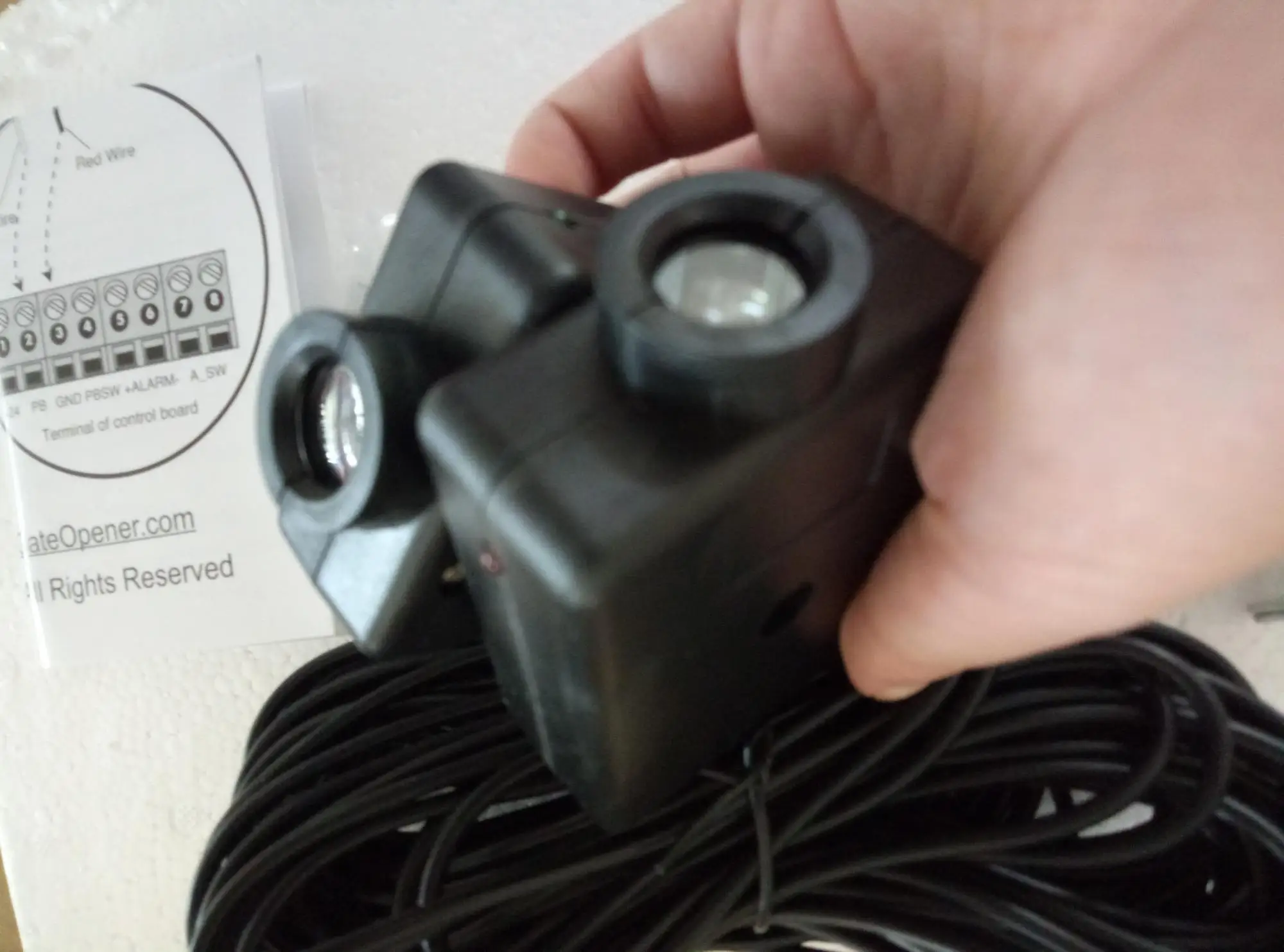 Lm103 Garage Door Opener Gate Opener Infrared Sensor Photocell Sensor