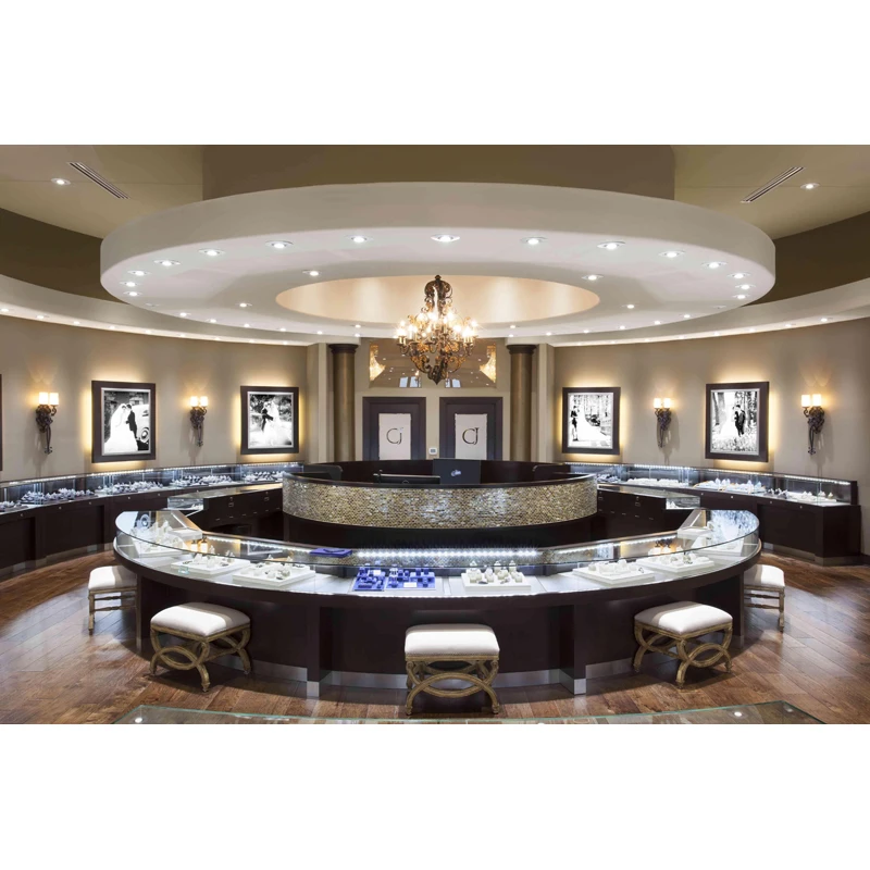 Wooden Jewelry Display Showcase Fancy Jewelry Store Showcase Buy