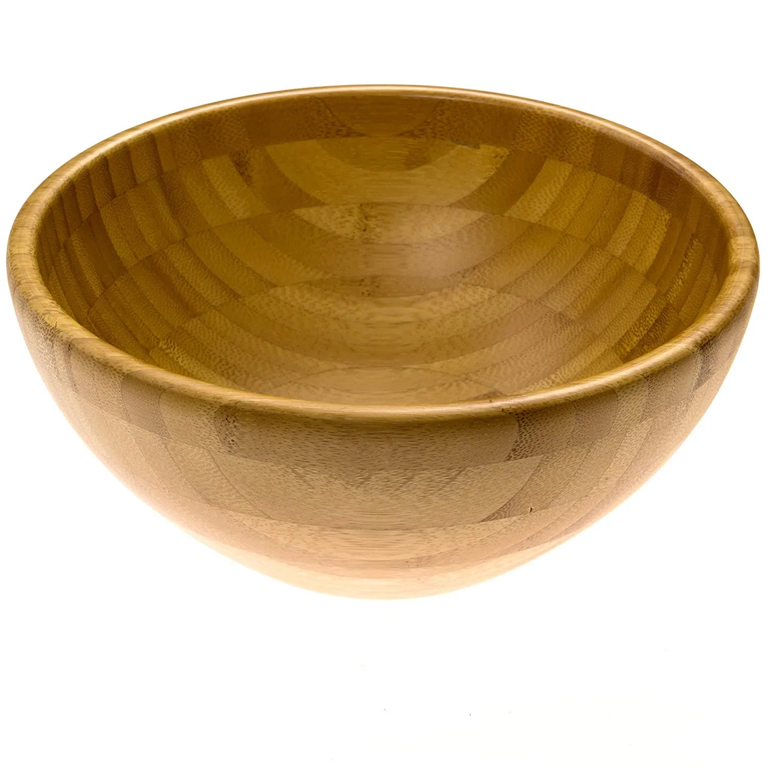 Organic Handmade Bamboo Salad Bowl Perfect Bowl For Fruits Vegetables