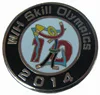 iron Type and Casting Technique lapel pin