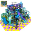 Four floors children games gym indoor playgroundr play centre equipment