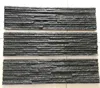 Cheap black quartz natural landscape covered stone