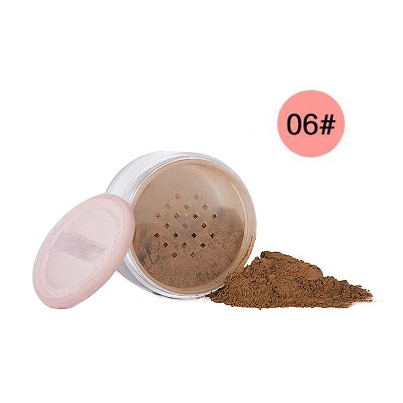 

makeup face powder waterproof, Super oil control effect private label cosmetics loose powder foundation kryolan, N/a