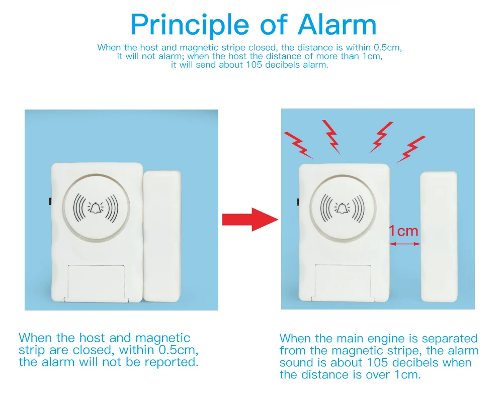 Oem Travel Security Door Alarm Door Open Sensor Buy Door