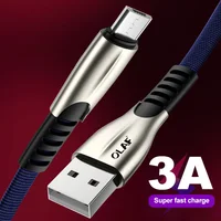 

3m OLAF Titanium Alloy USB Cable Fast Charging 3A Micro USB Type C Cable