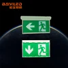 Ceiling Mounted Emergency Bulkhead Mounting Led Surface Suspended Double Sided Ceiling/wall Guard Exit Sign