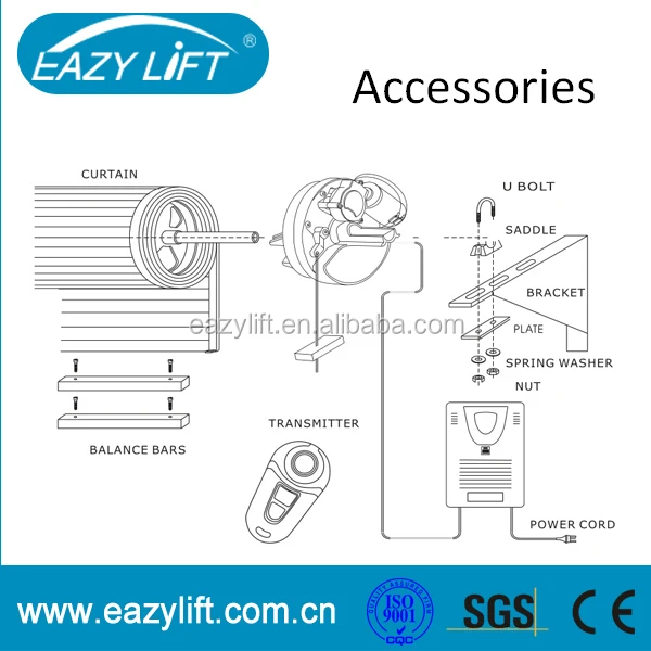Australian eazy lift automatuic garage rolling door motor roller door