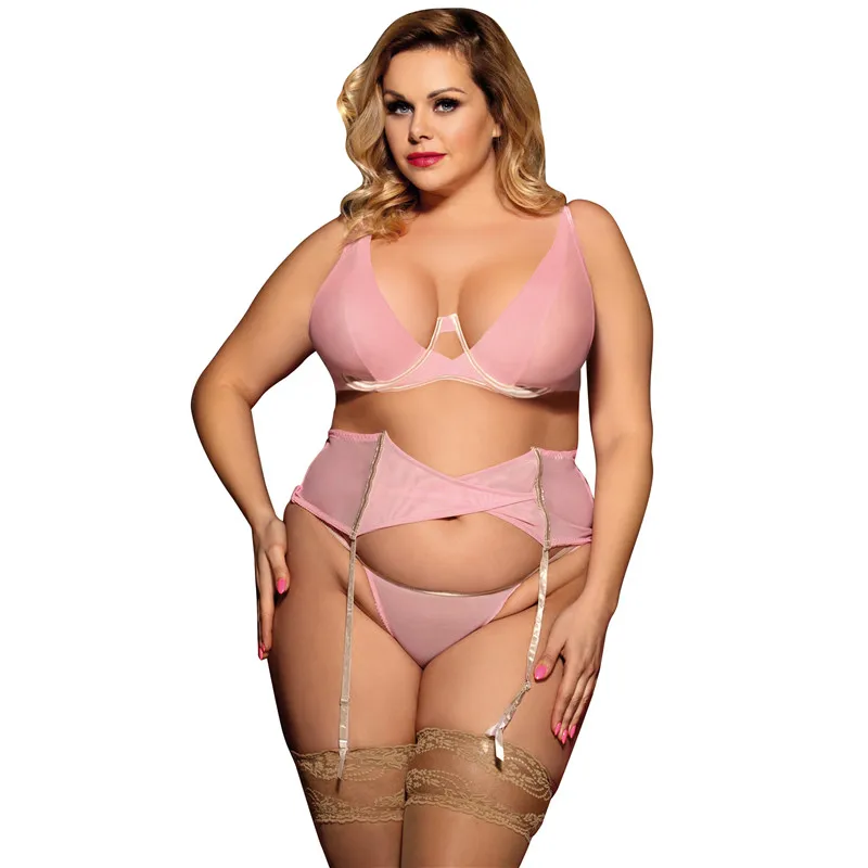 

Plus size new design ladies transparent sexy teddy lingerie, As shown