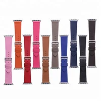 

OEM Genuine Calf Skin Leather Watch Band Strap Belt 44mm 42mm 40mm 38mm for Apple Watch Band