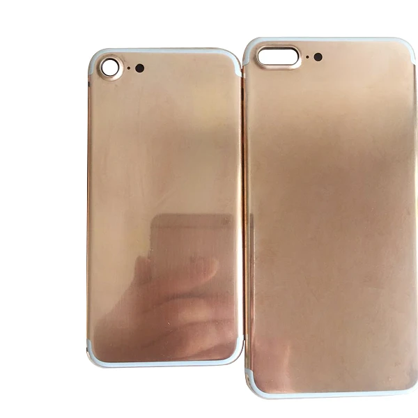 luxury Copper back cover housing for iPhone 7/Plus