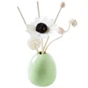 Fragrance refills with a plug home diffuser egg shape glass bottle 30ml