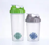 

New Design BPA free 500ml 700ml water bottle protein shaker sports water plastic shaker bottle