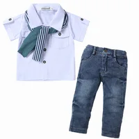 

New Design Fashion Boys Boy Clothes 2 pieces Sets Children Clothes For Kids 2-7 years boyset 154