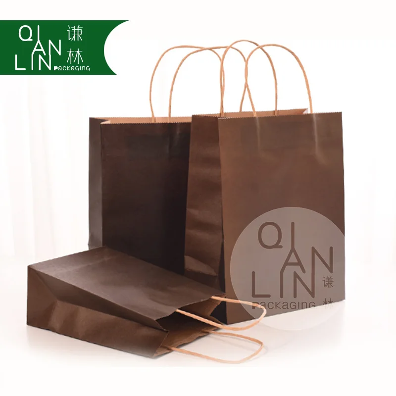 paper carrier bags with twisted handles