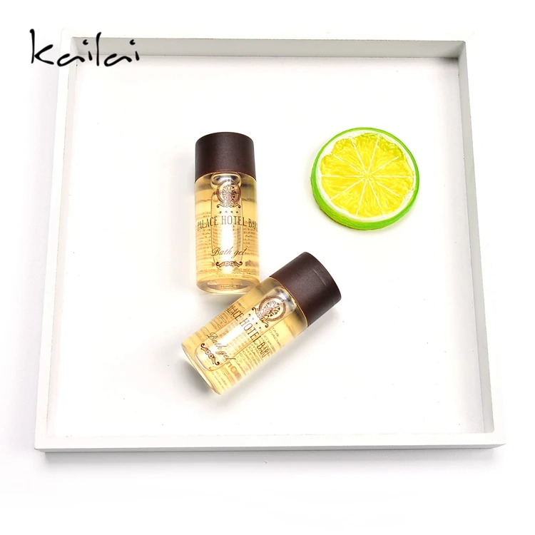 

Travel Set logos hair conditioning shampoo and body wash, Brown,transparent