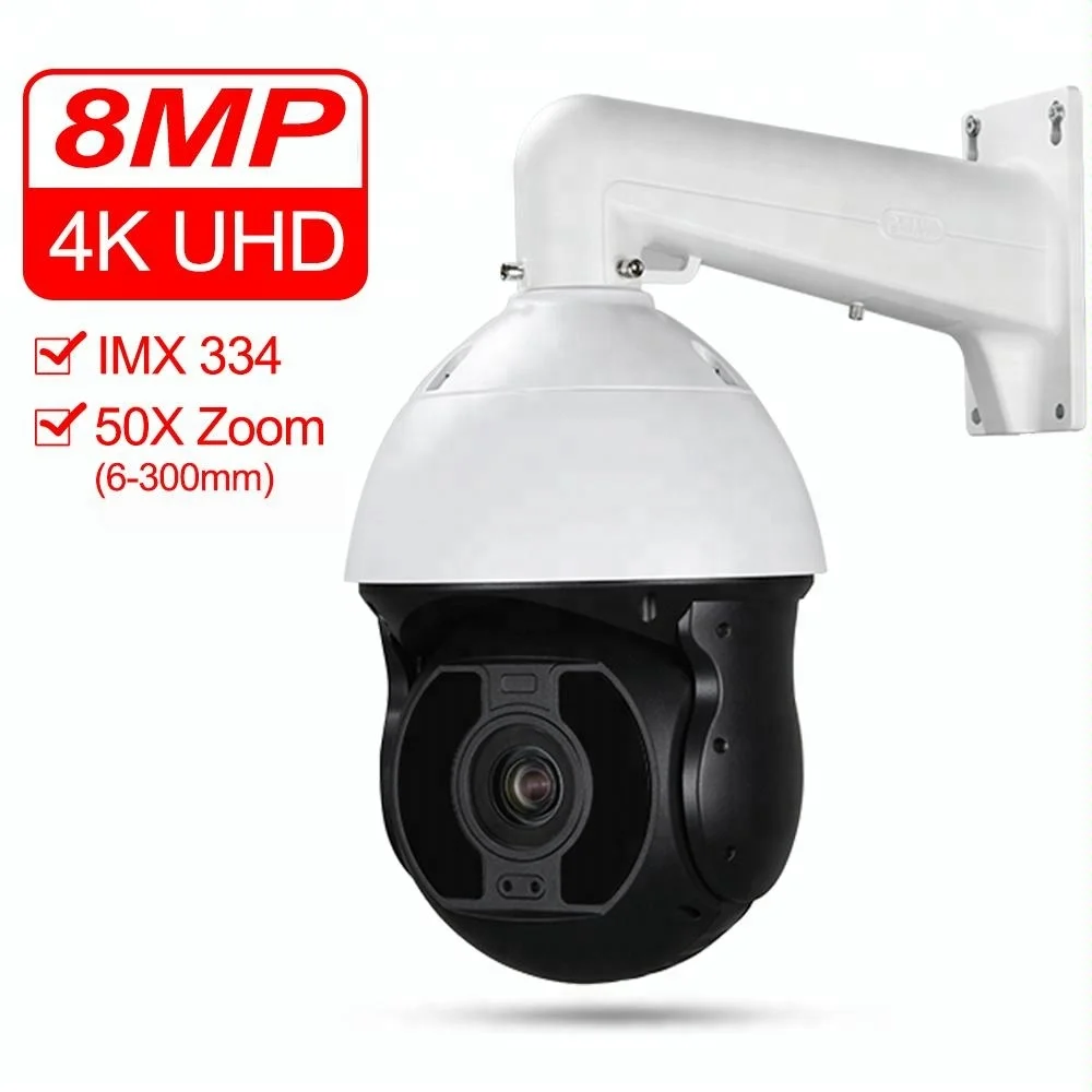 
4K Ultra HD IP PoE 8MP 12MP High Speed Dome PTZ camera Sony IMX334 30X Optical Zoom Starlight 4K Ultra HD IP PoE 8MP High Speed Dome PTZ camera Sony IMX334 30X Optical Zoom Starlight&nbsp;illumination