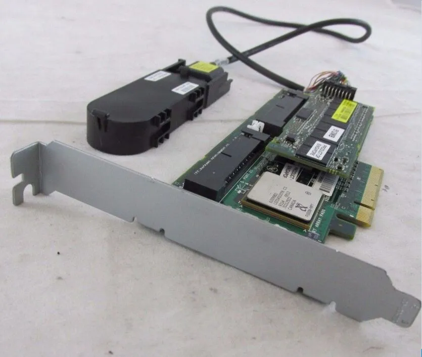 

441823-001 riser card 405832-001 Smart Array P400 PCI-E SAS x 8 RAID Controller 512MB Cache Battery
