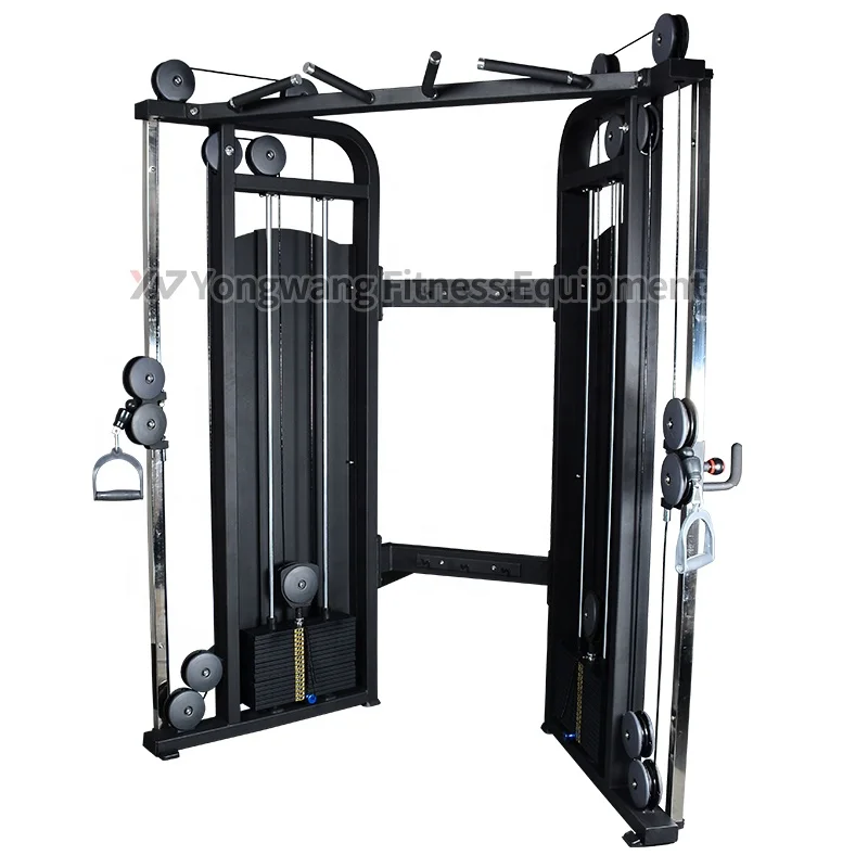 

Hot Sale Commercial Fitness Body Building Equipment YW-1614A Multi functional Trainer, Customized color
