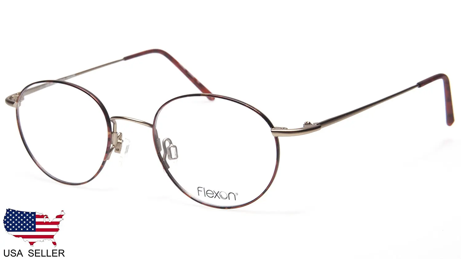 Buy Flexon Flexon 623 Eyeglasses 215 Tortoise/Bronze Demo 48 19 140 in