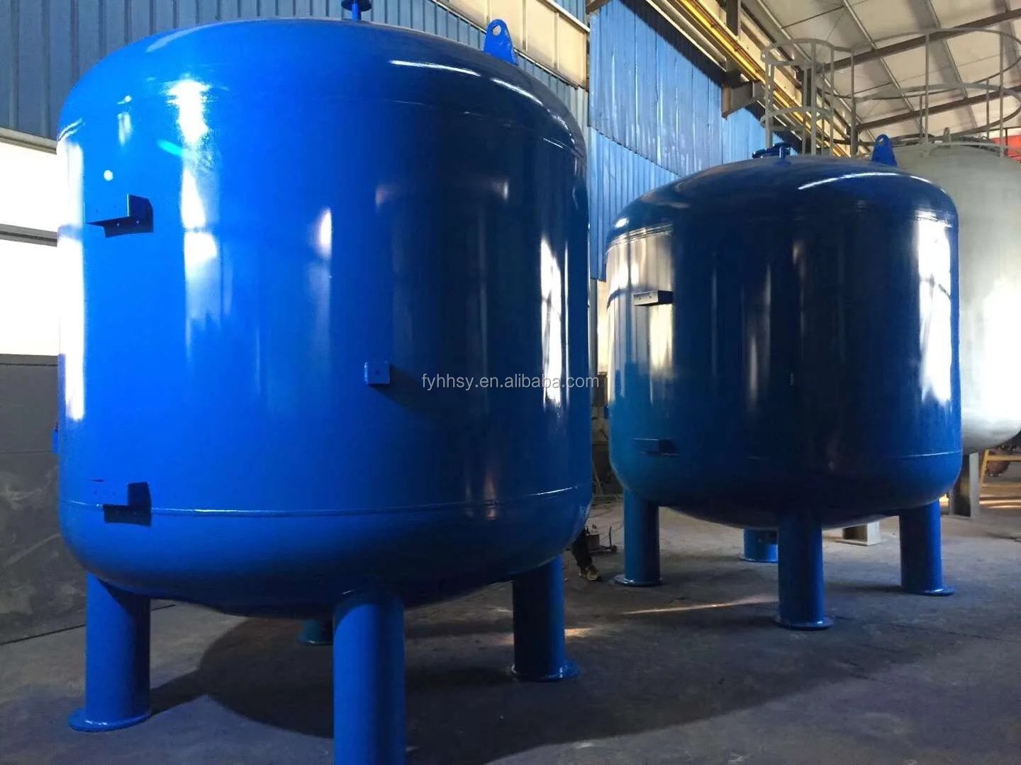 Active Carbon Steel Mechanical Sand Filter Filtration Tank Water