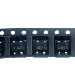 MB6S MB6F SMD Bridge Rectifier Rectifier 600V 0,5A SOP4 10 Piece