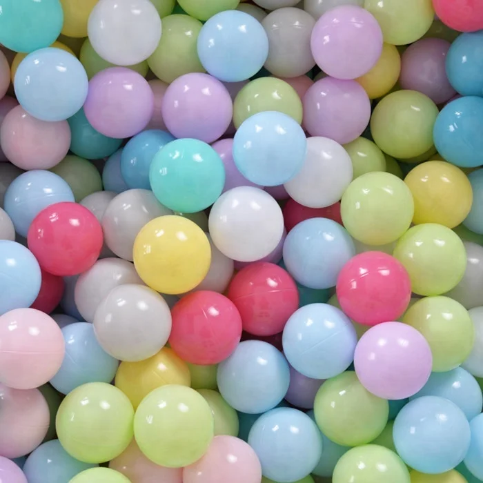 
Plastic ocean ball high quality LDPE 5cm 7cm 8cm ball pit balls 