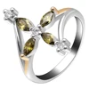 Hainon High quality 925 stamped silver ring with cross design wedding ring for women wholesale