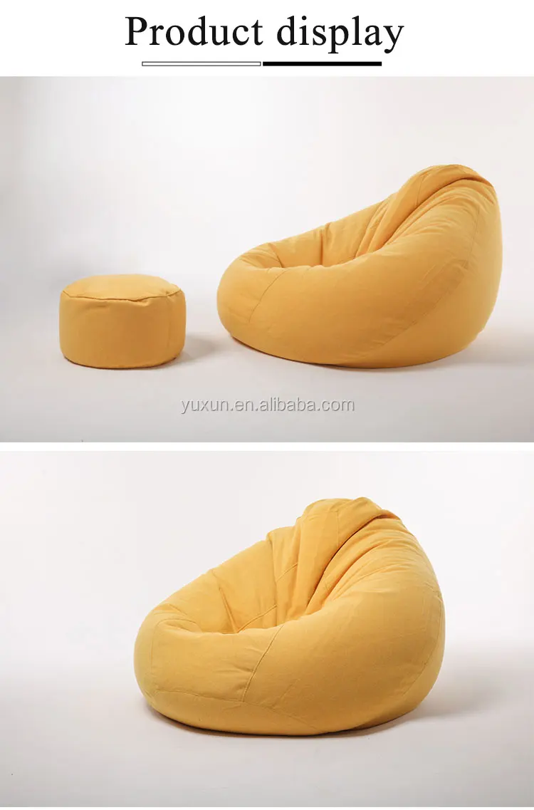 Customized Color Shape Outdoor Indoor Waterproof Knitted Bean Bag Wholesale Buy Waterproof