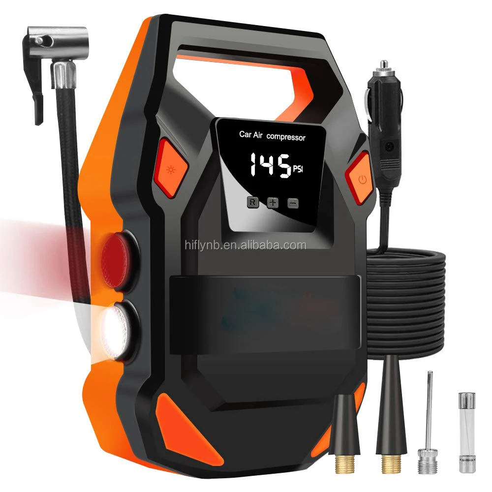 portable digital tire inflator