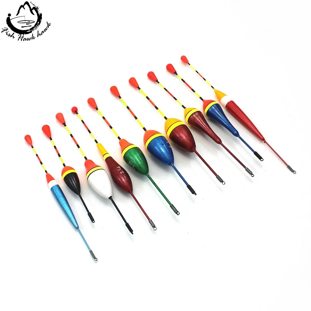 Fishing Floats Set Buoy Bobber Fishing Light Stick Floats Fluctuate Mix Size Color float buoy For Fishing Accessories