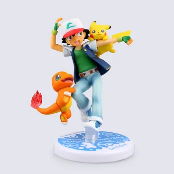 Newest Anime Pokemon Action Figures Ash Ketchum Pikachu Nendoroid Pvc Collection Model Toy Buy Pokemonpokemon Figuresanime Figures Product On