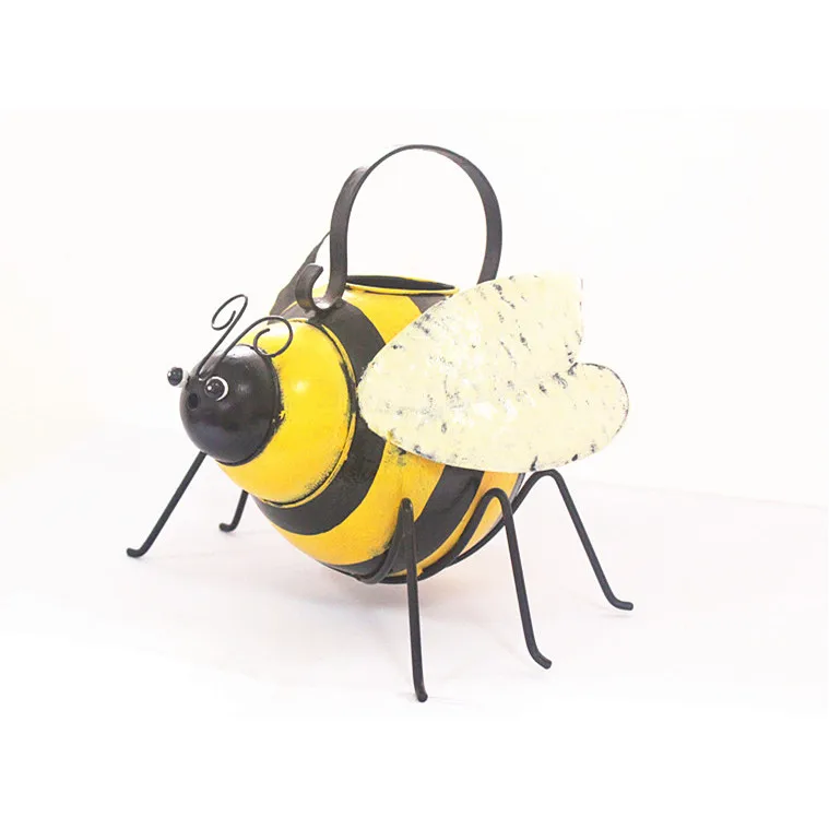 

Cute bee shape design garden metal decorative watering can, Customized color