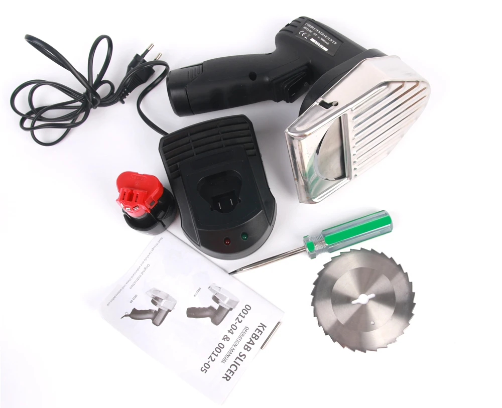CE Wireless Electric Kebab Slicer Shawarma Doner Kebab Knife 0012-04