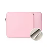 Upgrade 11" 12 13 14 15 15.6 inch plush Laptop Sleeve notebook case Front pocket Soft bag