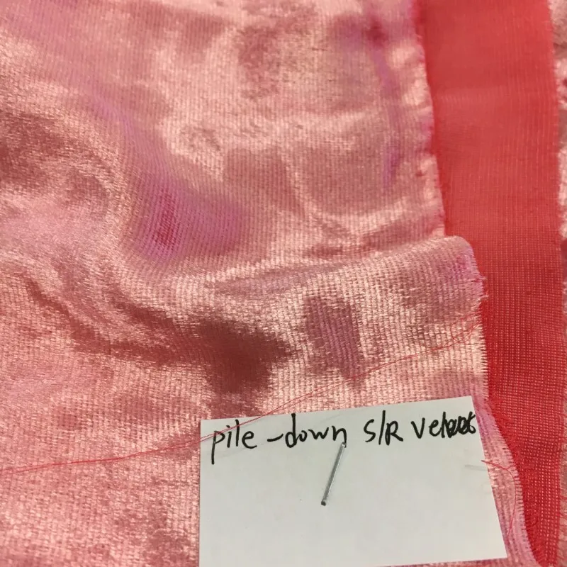 
wholesale pile down silk rayon velvet, rayon velvet fabric for suit dresses 