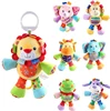 Jollybaby New Design 7 Different Cute Animals Musical Plush Pull String Toys