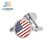 Luxury Black Silver Gentleman Cufflinks Tie Clip Set, Tie Pin